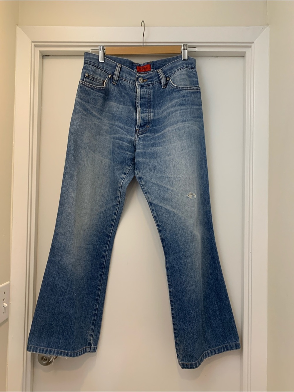 Hugo Boss Light Blue Bootcut Jeans